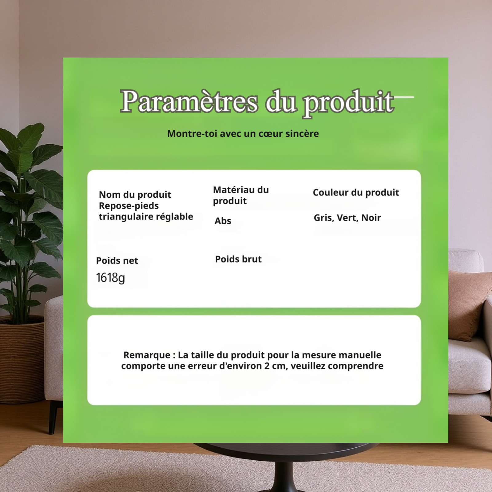 Tabouret massant pour améliorer la circulation sanguine