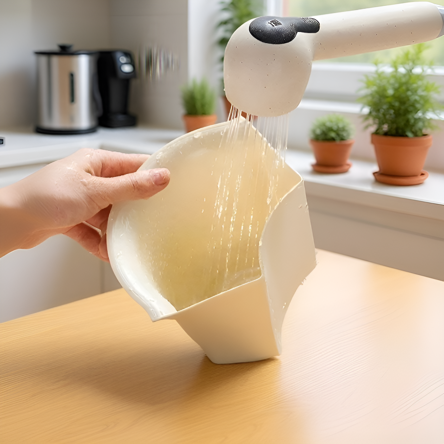 Modern kitchen vegetable tray for healthy snacking