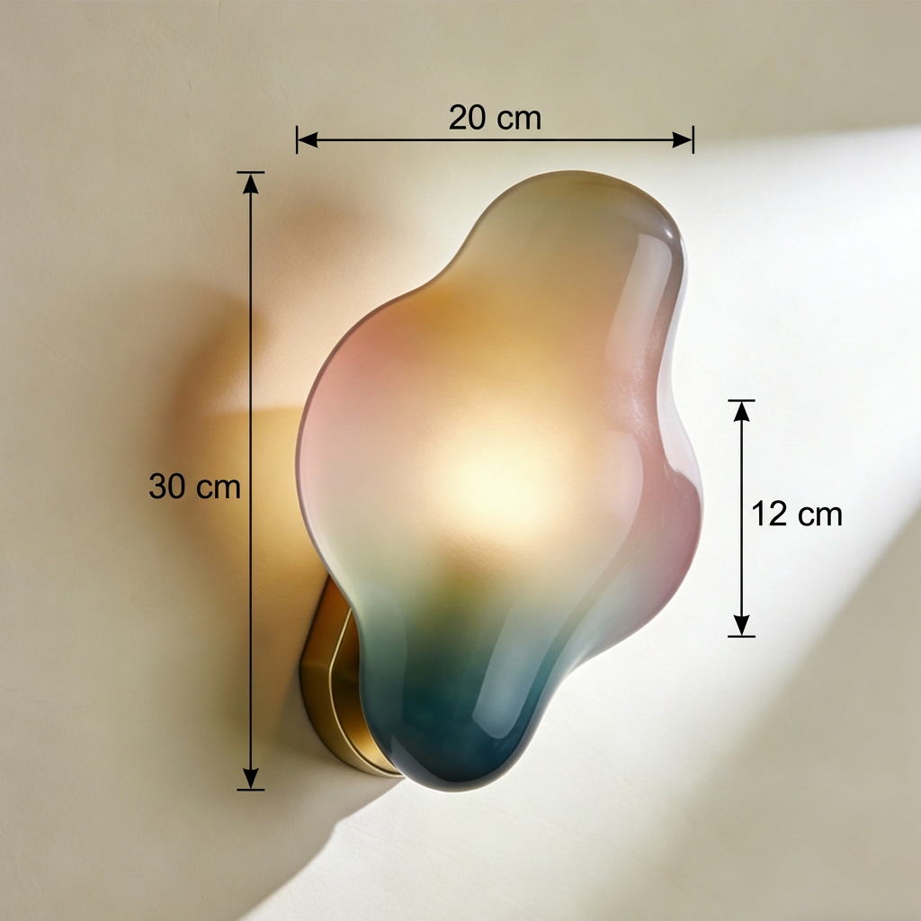 Minimalist LED wall lamp for bedroom decor