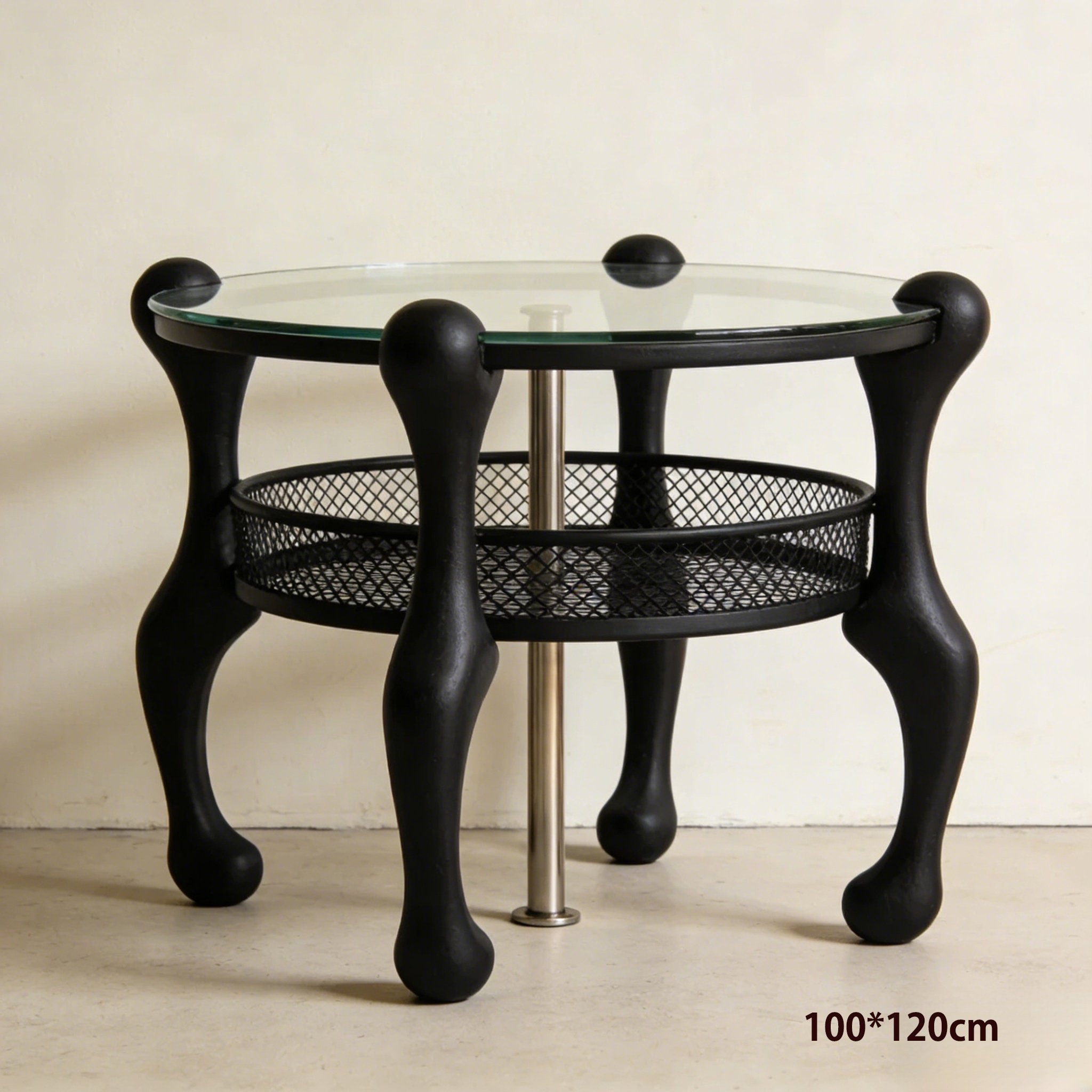 Măsuță de cafea elegantă cu spațiu de depozitare integrat