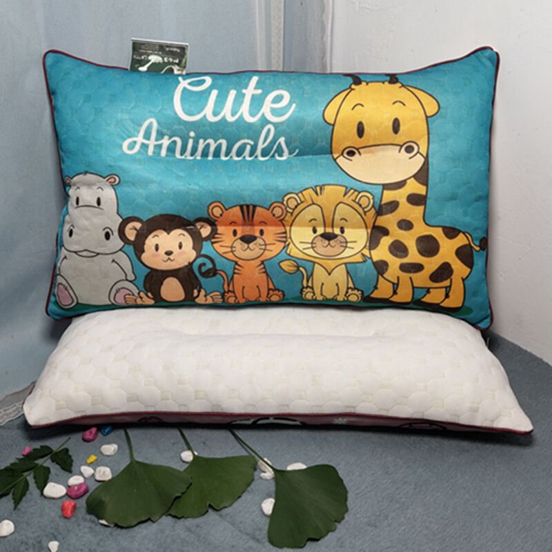 Pillow Shaping Head Neckcare Breathable Cartoon Children