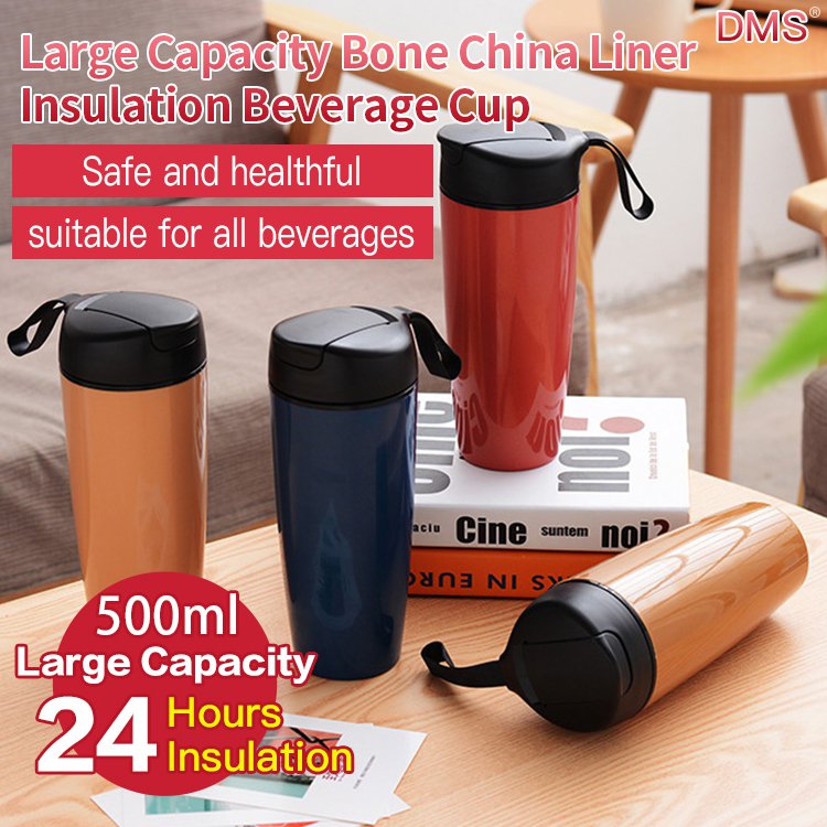 DMS Healthy Bone China Liner Insulation Beverage Cup