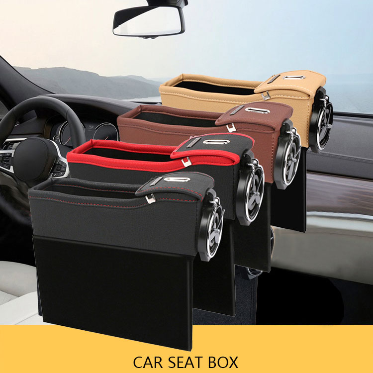 本革車用収納ボックス スマホやボトル 財布などきれいに収納可能 二点入り5980円 Brownise Com