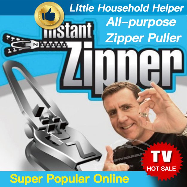 All-purpose Zipper Puller Quilt Cover Schoolbag Clothes Universal Repair High-grade Detachable Pulle