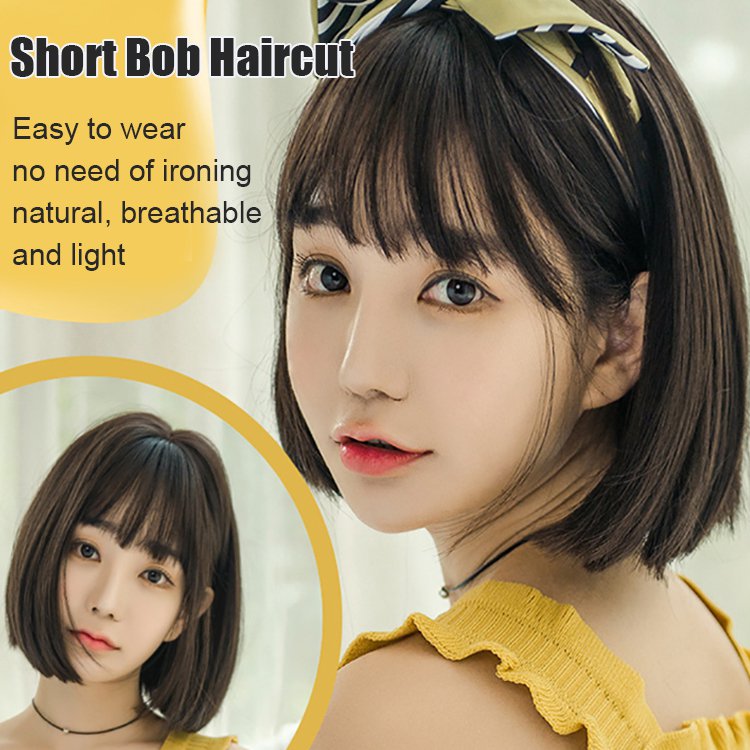 Charming Bob Haircut Hairpiece