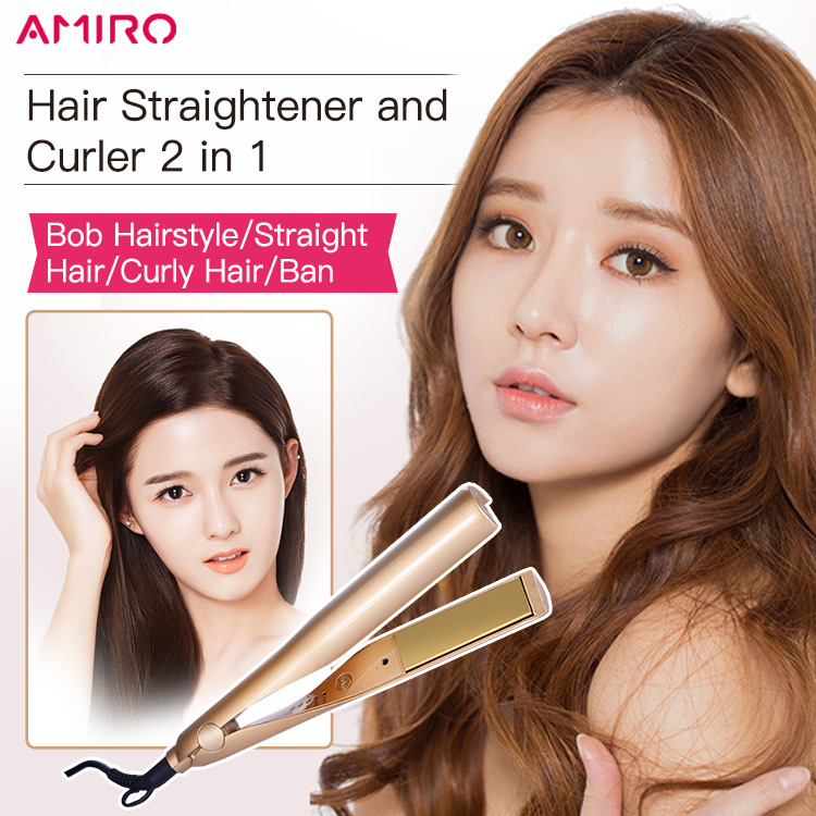 Hair Straightener and Curler 2 in 1
