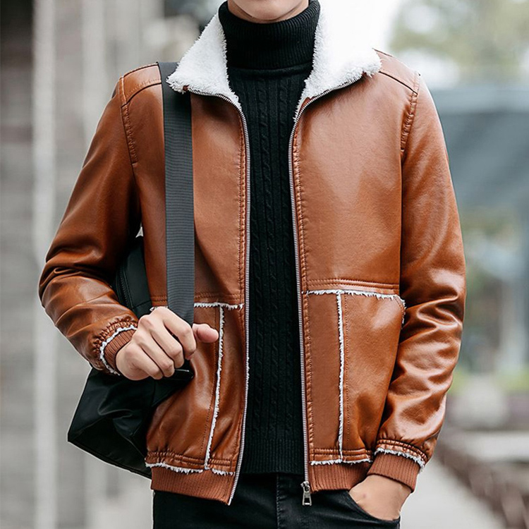 裏ボアレザージャケット 厳選した本革 柔らかくて着心地良い 防風 保温性抜群 3色展開 Fbze Shop Comオンラインストア