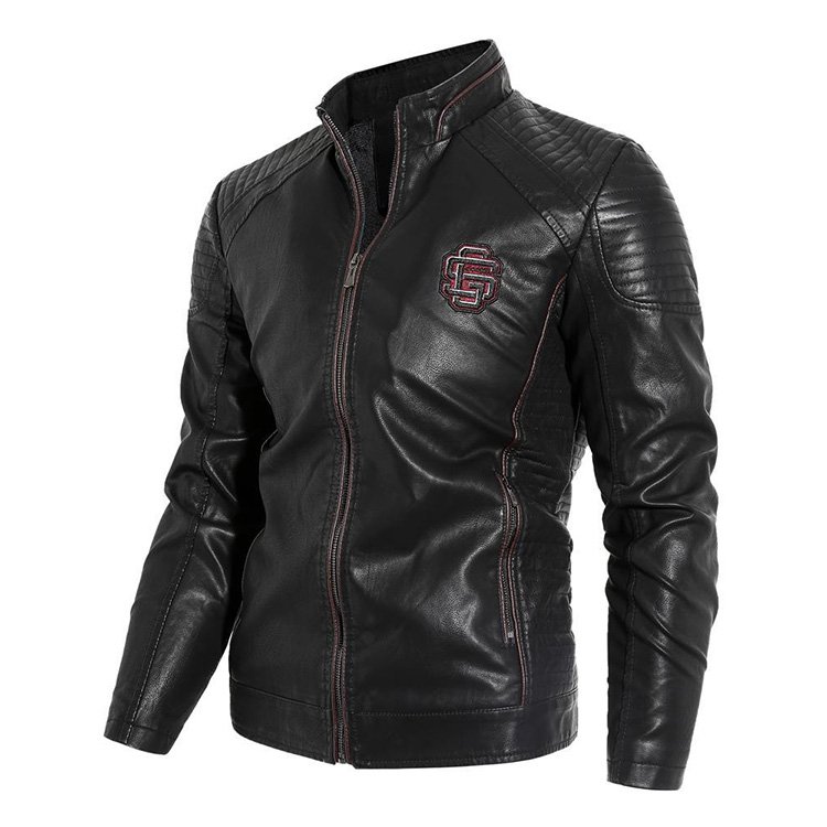 メンズ羊革ジャケット ふんわり柔らかい本革 立体的な裁断 防寒保温 二着目半額 Cossply Com