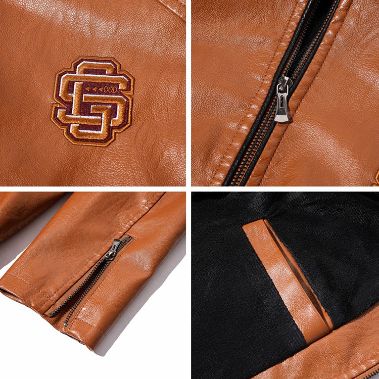 メンズ羊革ジャケット ふんわり柔らかい本革 立体的な裁断 防寒保温 二着目半額 Cossply Com