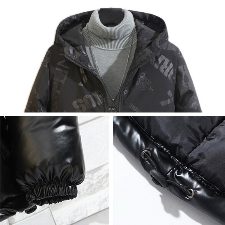 ダウンジャケット 2着目半額 M 8xl ハイネックにフード付き 防風 保温性抜群 Brook Mallオンラインストア