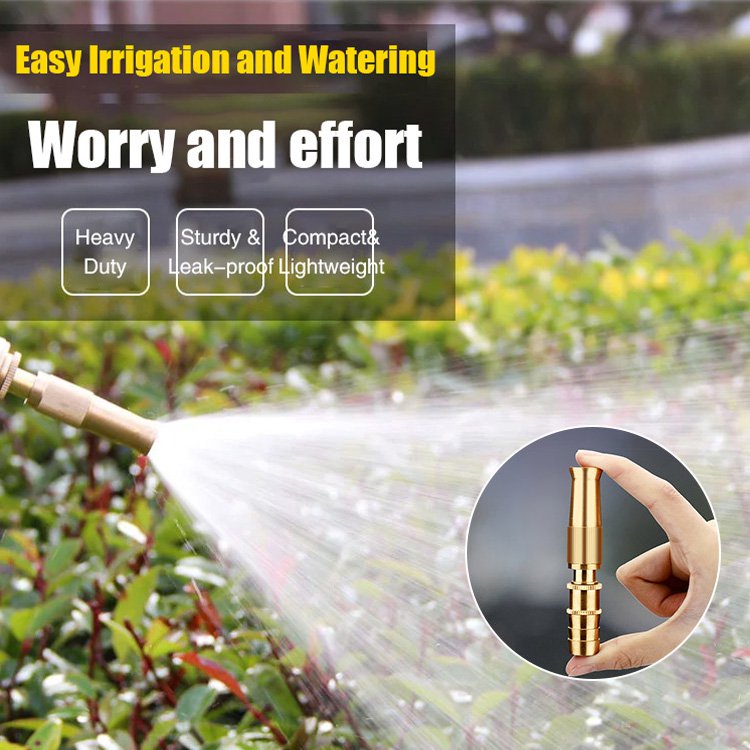 High Pressure Hose Brass Nozzle Water Sprayer