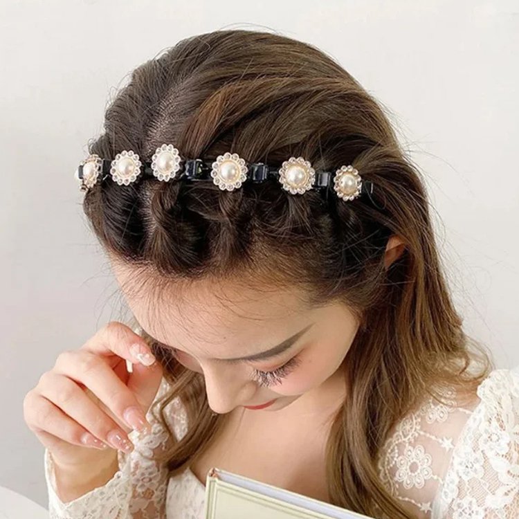 カチューシャ 多機能 ２層設計 コーム付き 髪留め オシャレ Udhankn Com