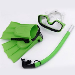 Kids Aqua Quest Swim Mask/Snorkel/Fin Set