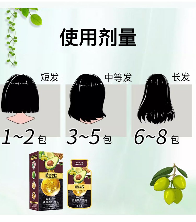 牛油果植萃染髮膏