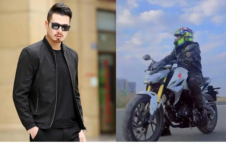 ラムレザージャケット 高品質の本革 裏起毛加工 保温防風 2着目半額 Brook Mallオンラインストア