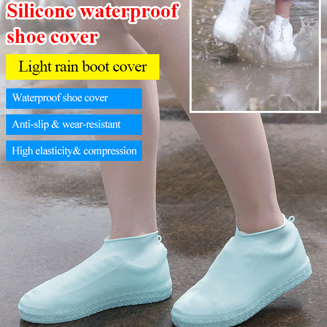 Thicken Non-slip Wear-resistant Silicone Waterproof Shoe Cover
