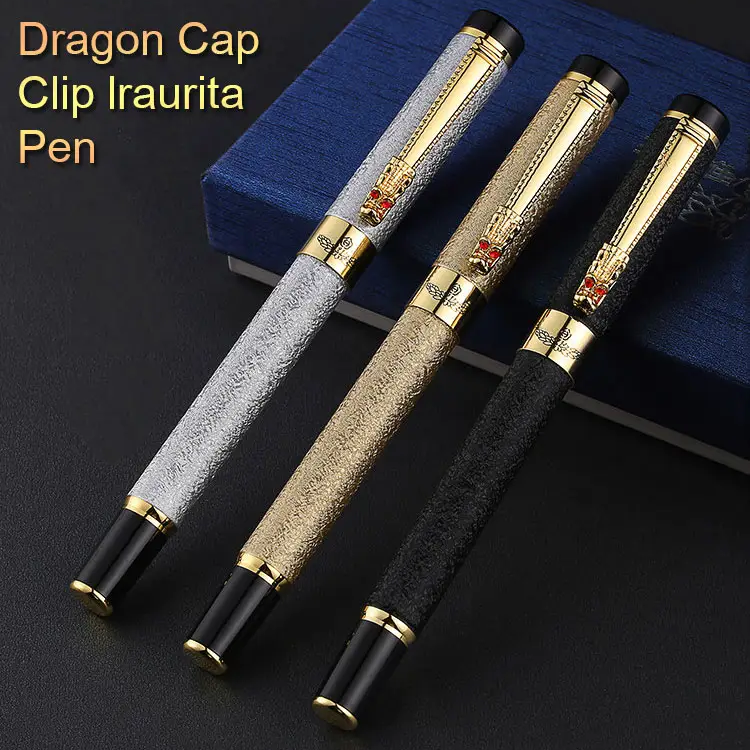 Pen Retro Faucet Chinese Style Calligraphy Practice Artist Curved Tip Men High-end Gift 