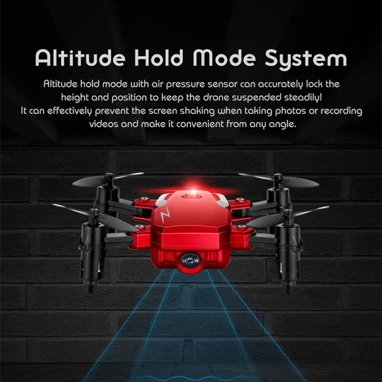 Mini Foldable Aircraft Drone APP Phone Contro with UUIF Stable Altitude Hold Mode