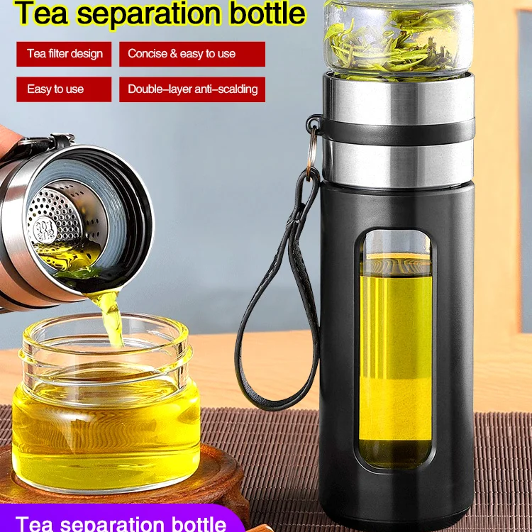 Explosion-Proof Tea & Water Separation Bottle