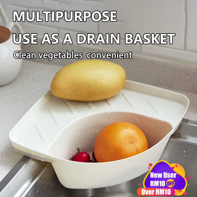 Kitchen Rubbish Filter Screen Anti Blocking Artifact Kitchen Sink Triangular Drainage Basket Pool Ha