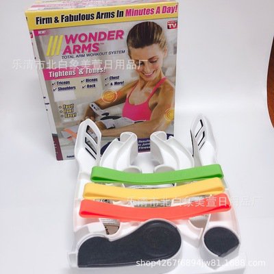 Chest expander apparatus for arm exercising