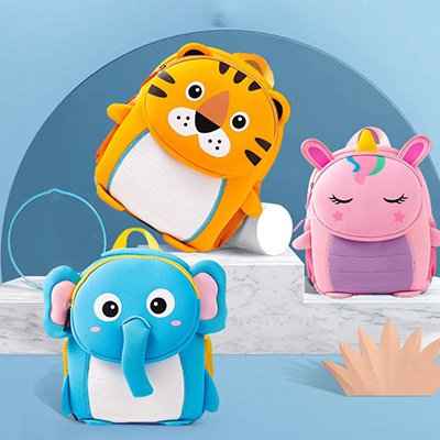 حقيبة ظهر بتصميم كرتوني للأطفال