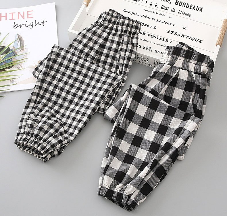 بنطلون شعرية بالنمط الكاجوال الرياضي للأطفال