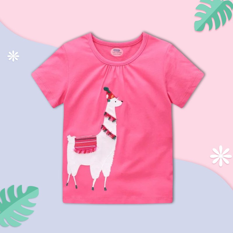 تيشيرت بناتي كم قصير