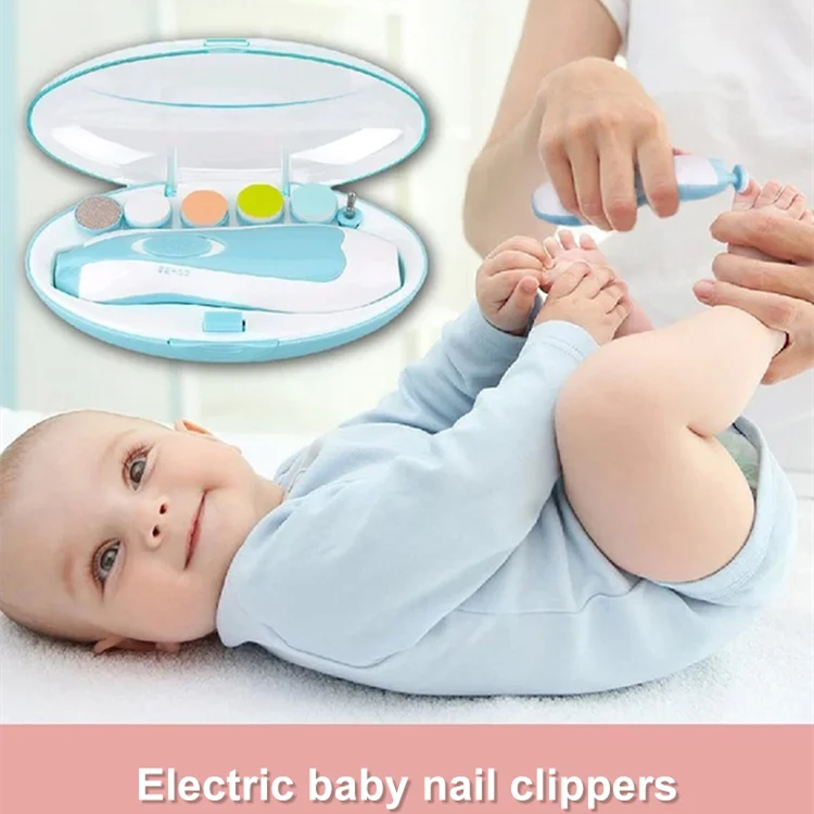 Multifunctional Baby Electric Nail Polisher Fingernail Trimmer