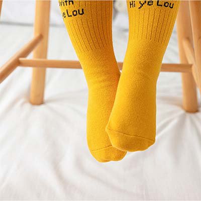 جوارب المنتصف القطن للرضيع