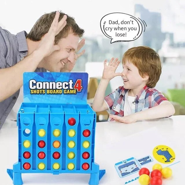 Fun Connect 4 Shots Game Educational Toy