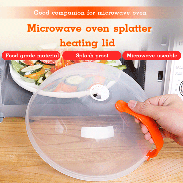Microwave Splatter Heating Lid