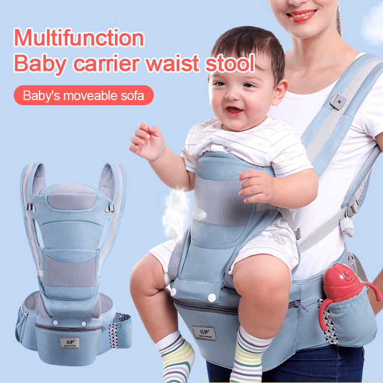 Baby Carrier Baby Hip Seat Toddler Waist Stool with Storage