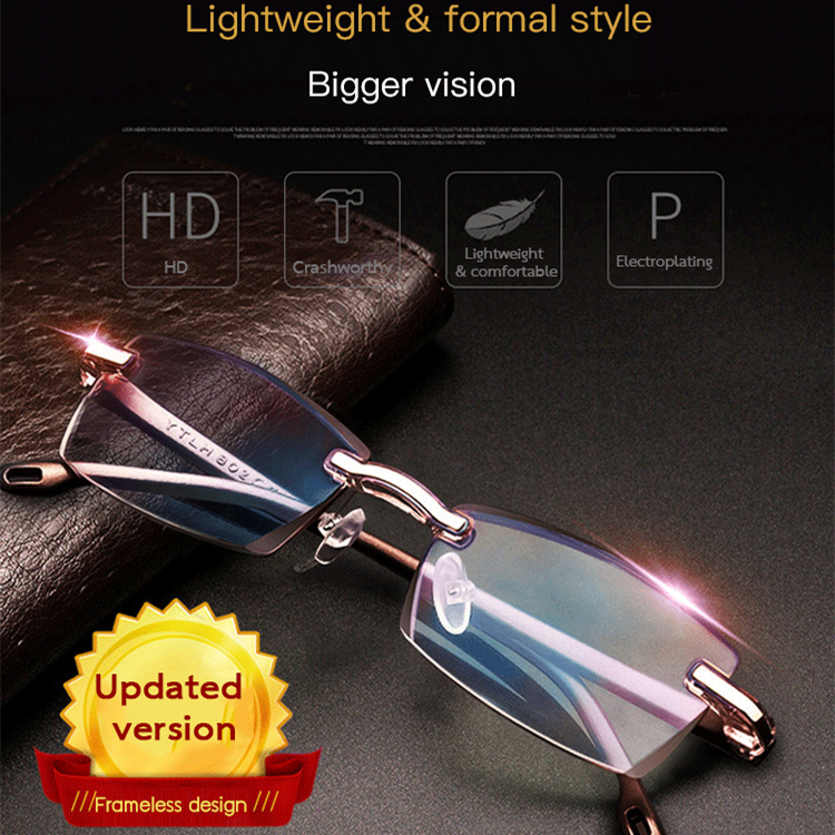 Intelligent Anti-blue Ray Reading Glasses
