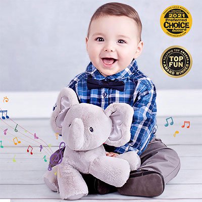 دمية كهربائية على شكل الفيل