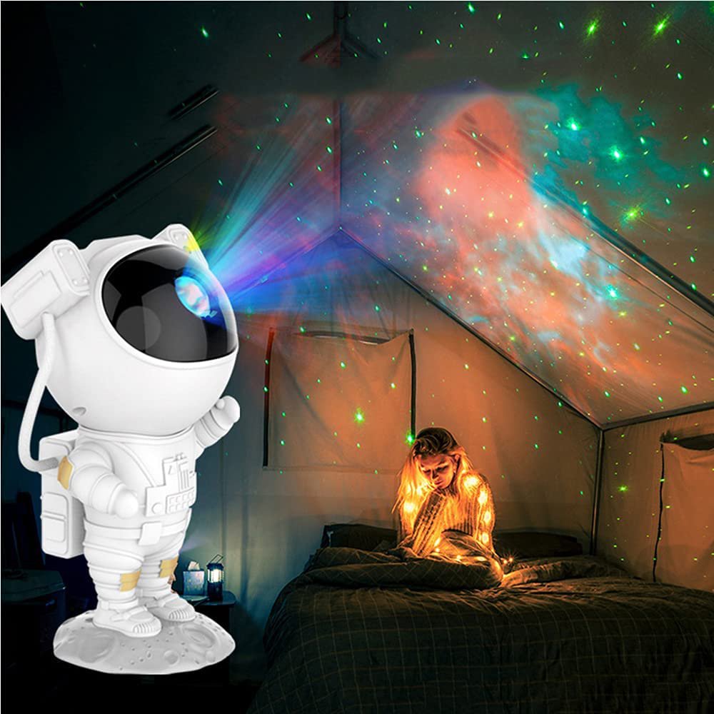 Giikmall Astronaut Star Projector Laser Atmosphere Night Light 