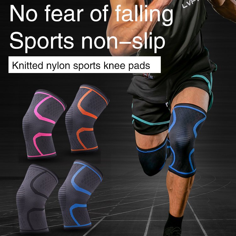 Knitted Nylon Sports Knee Pads