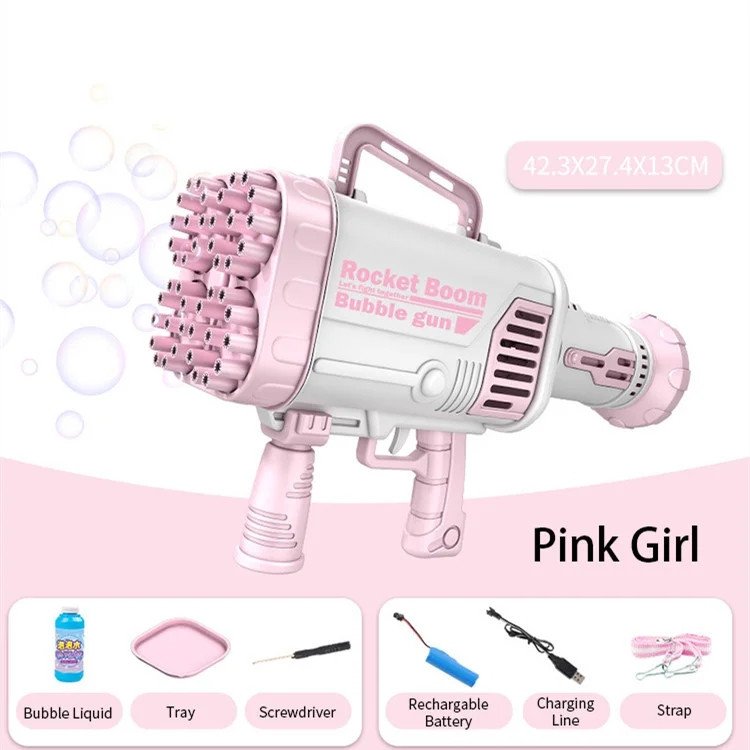 New 44-hole Bazooka Bubble Gun