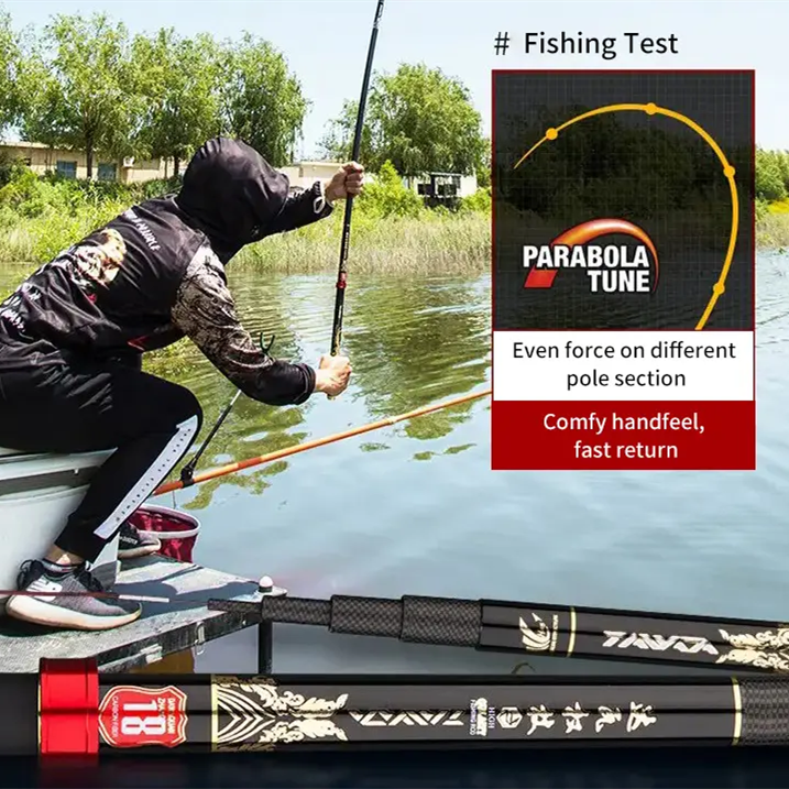 Ultra-Light Multifunctional Long-Shot Fishing Pole