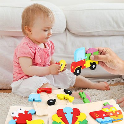 لعبة احجية حيوانات كرتونية ثلاثية الابعاد