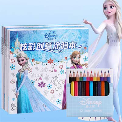 كتاب خربش ملكة الثلج  إبداعي للاطفال