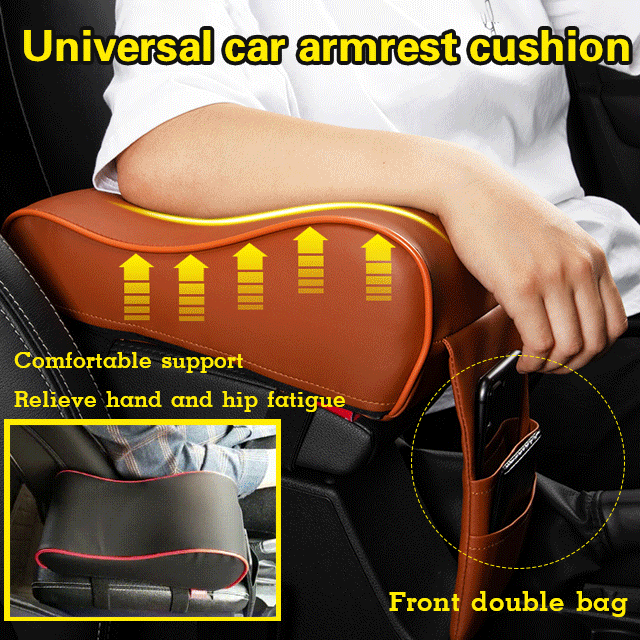 Car Universal Armrest Box Pad Cushion Environmental Protection Space Cotton Core Care Arm Not Easy t