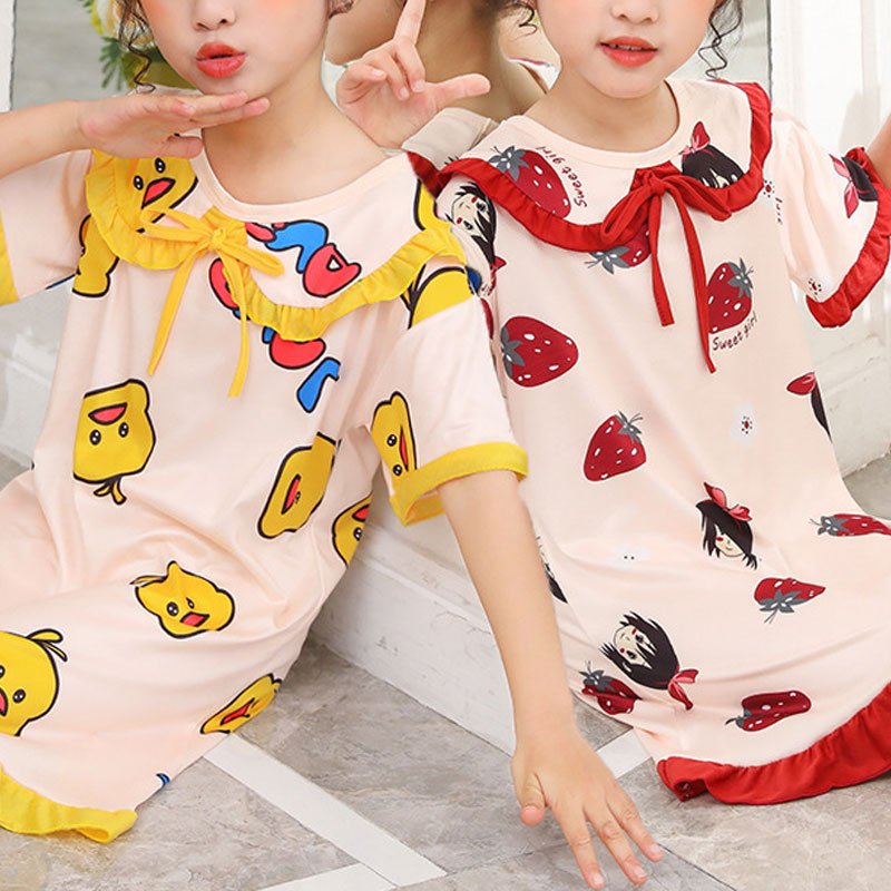 باس نوم كارتون صيفي للبنات