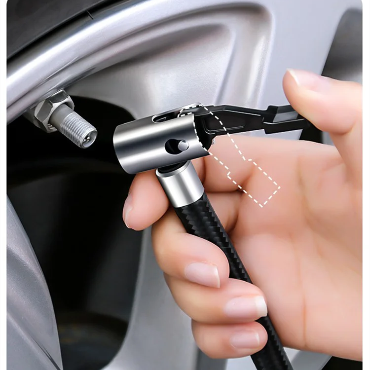 Portable multi-functional vehicle-mounted air pump