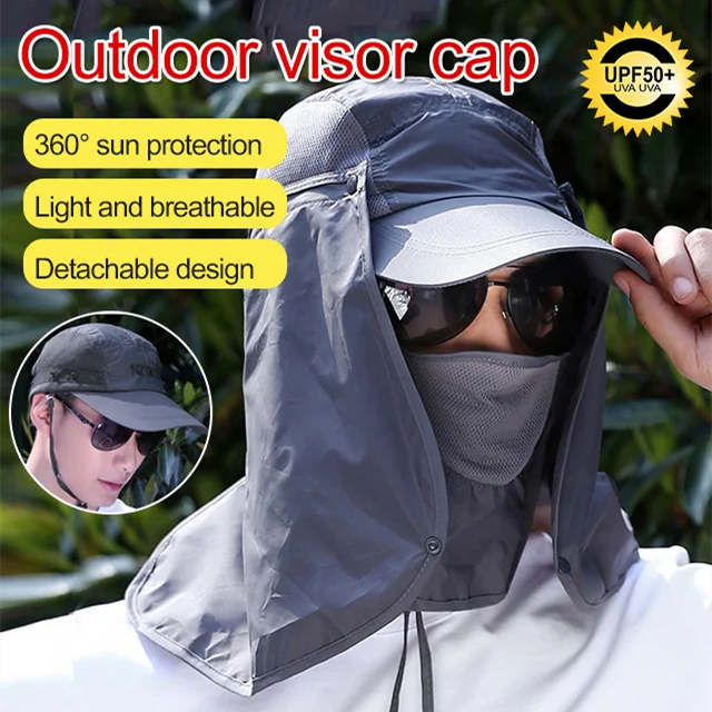 Outdoor 360° UV Protection Fishing Visor Cap