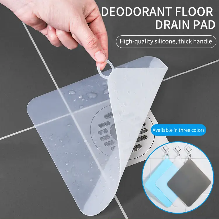 Toilet Anti-insect Cover Kitchen Silicone Sewer Deodorant Pad
