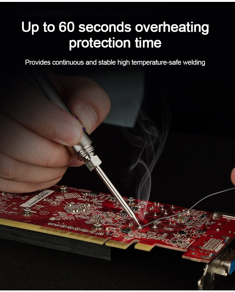 Lithium electric soldering iron pen