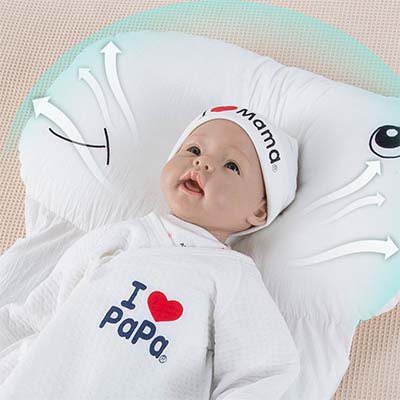 وسادة الصورة النمطية لمهدئا للطفل قابل للغسل 