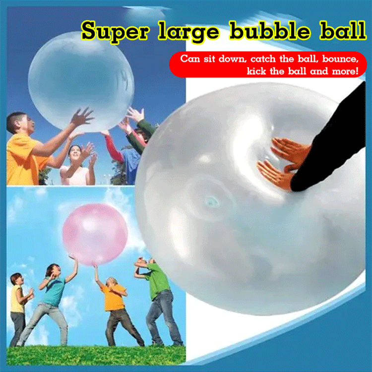 Super large bubble ball and big light ball toy