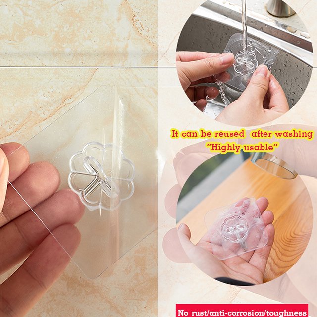 Super Bearing Punch-Free Stainless Steel Seamless Hook